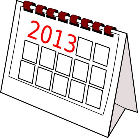 Free Clipart Calendar Past Year Colinda