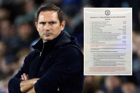 Inside Frank Lampards Strict Chelsea Fines That Could Be Reinstated