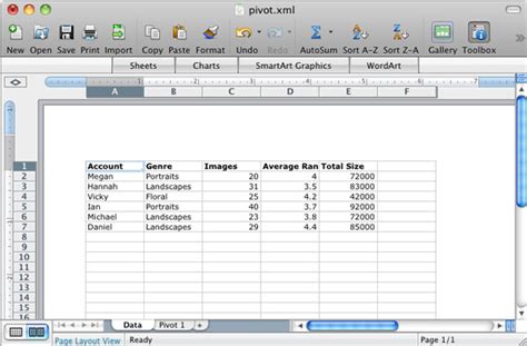 Combine Advanced Spreadsheet Export With Php To Create Pivot Tables