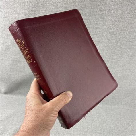 Word In Life Study Bible New Testament Ed Nkjv Burgundy Bonded Leather