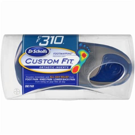 Dr Scholl S Custom Fit Cf Orthotic Inserts Pair Fred Meyer