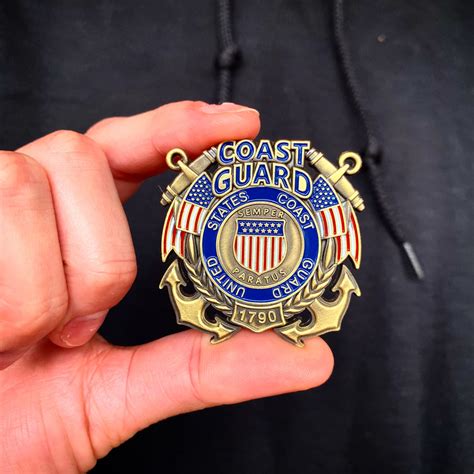 Us Coast Guard Veterans Day Pin Fallenyetnotforgotten