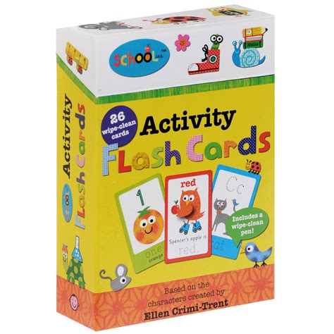 Книга Activity Flash Cards набор из 26 карточек фломастер Придди