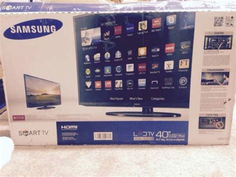 Samsung 40 1080p 60hz Smart Led Hdtv Model Un40h5203 With Wifi For