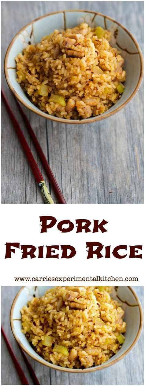 When it is about half heated add leftover gravy from the pot roast and cook until hot. Pork Fried Rice | Recipe | Leftover pork recipes, Pork ...