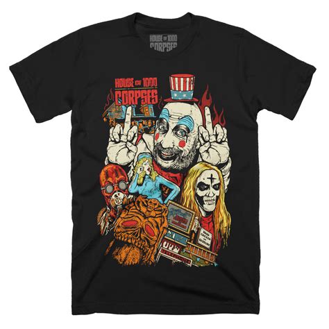 House Of 1000 Corpses Dare You Enter T-Shirt – TerrorThreads