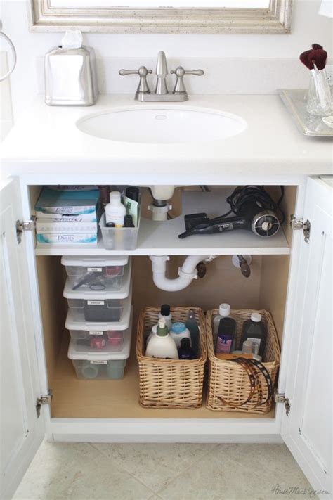 Share creative organizational techniques, products, or ideas of your own or seen online. Useful Ideas How to do Bathroom Cabinet Organization ...