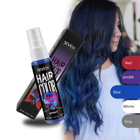 Sevich Blue Color Liquid Spray Temporary Hair Dye Unisex Hair Color Dye