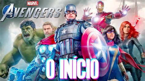 Marvel s Avengers O INÍCIO do JOGO DOS VINGADORES Gameplay PT BR