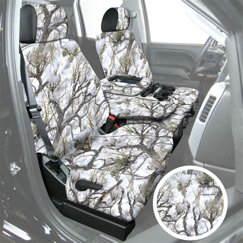 Saddleman® 308132 18 Truetimber 2nd Row Mc2 Snow Camo Custom Seat