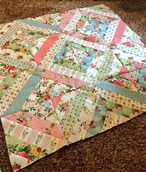 Summer In The Park Quilt Pattern Made With Northcott Fabric Jelly Roll
