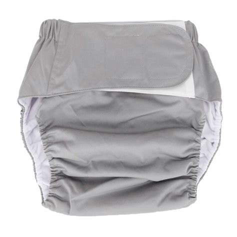 Reusable Adult Cloth Diaper Incontinence Briefs For Elders Adult