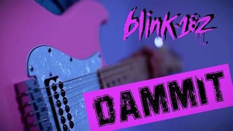 Dammit Blink 182 Guitar Cover Youtube