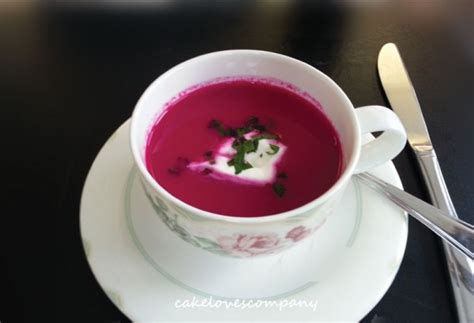 Chilled Beet Soup Recipe