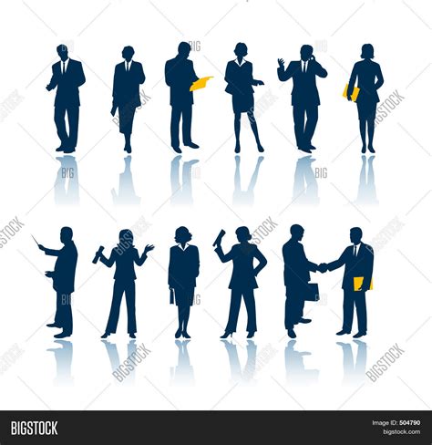 Business People Silhouettes Stock Photo And Stock Images Bigstock
