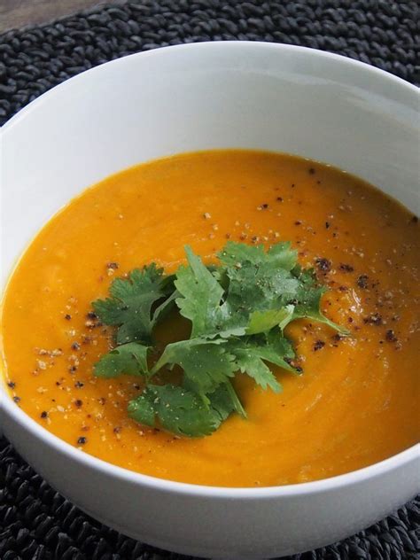 Thai Style Pumpkin Soup With Coconut And Red Lentils Healthy Home