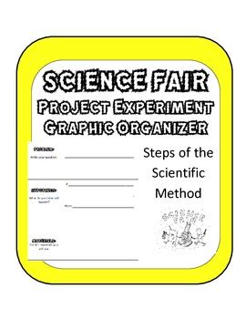 $1.25 Science Fair Graphic Organizer, Brainstorm & Experiment Design