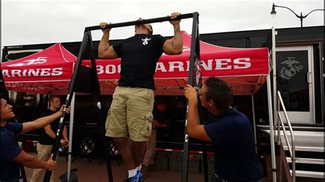 35 Marine Pull Ups Oklahoma State Fair 2015 Youtube