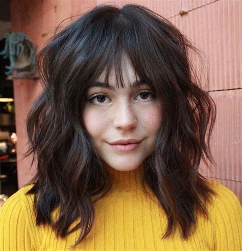 25 photos that will inspire you to get a shag haircut without bangs