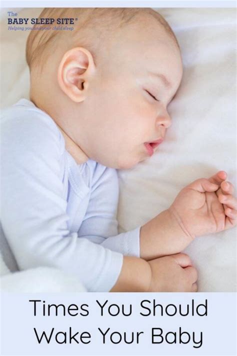 5 Times You Should Wake Your Baby From Sleep The Baby Sleep Site