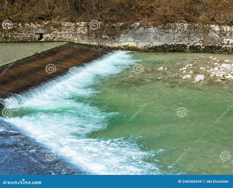 Landscape In Austria With The River Traun Stock Photo Image Of