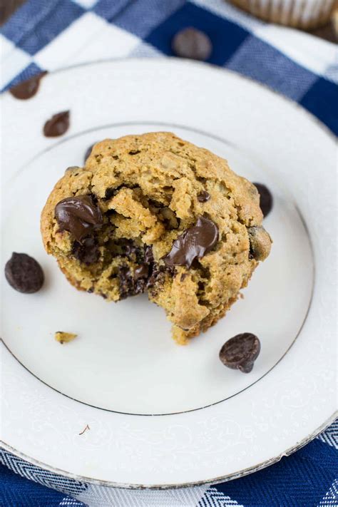 Oatmeal Chocolate Chip Cookie Muffins Recipe Healthy Twist