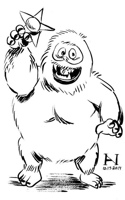 Abominable Snowman Drawing at GetDrawings | Free download