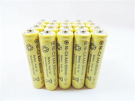 Relightable Aa Nicd 600mah 12v Rechargeable Batteries For Solar Garden