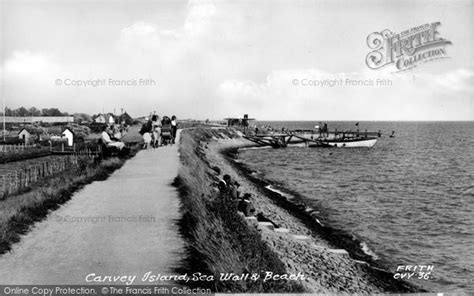Photo Of Canvey Island Sea Wall C1955 Francis Frith