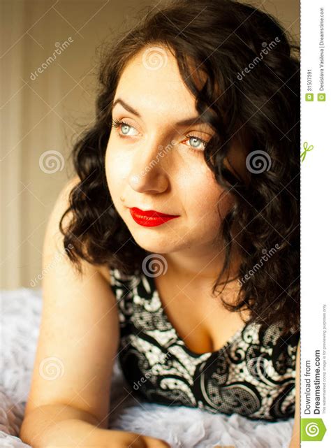 Retro Girl Portrait Stock Image Image Of Girl Model 31507391