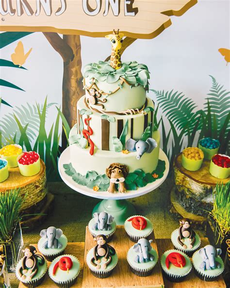 Jungle Theme Birthday Party, Jungle Birthday Party Ideas | Birthday