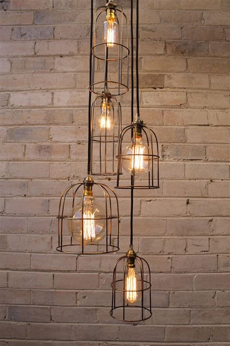 Maybe you would like to learn more about one of these? Cage Light Chandelier - 5 Drop | Cage light chandelier ...