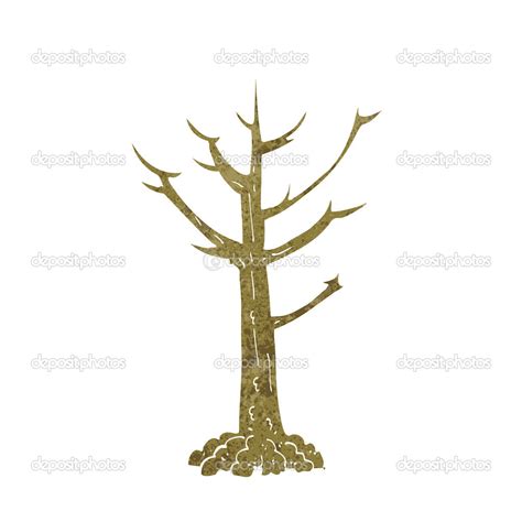 Cartoon Naked Tree Stock Vector Image By Lineartestpilot