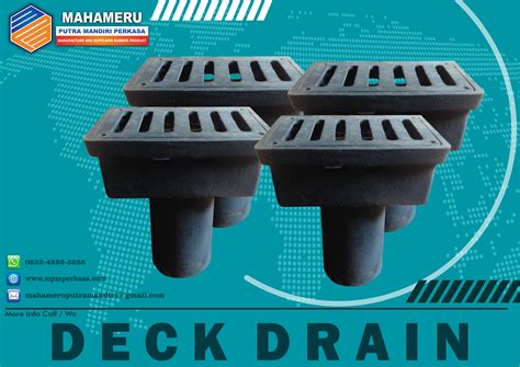 Jenis Jenis Deck Drain Cast Iron Untuk Drainase Jalan Tol Deckdraintoll