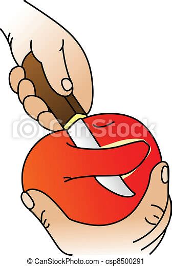 Vector Clip Art Of Apple Peel Extract Scalable Vectorial Image