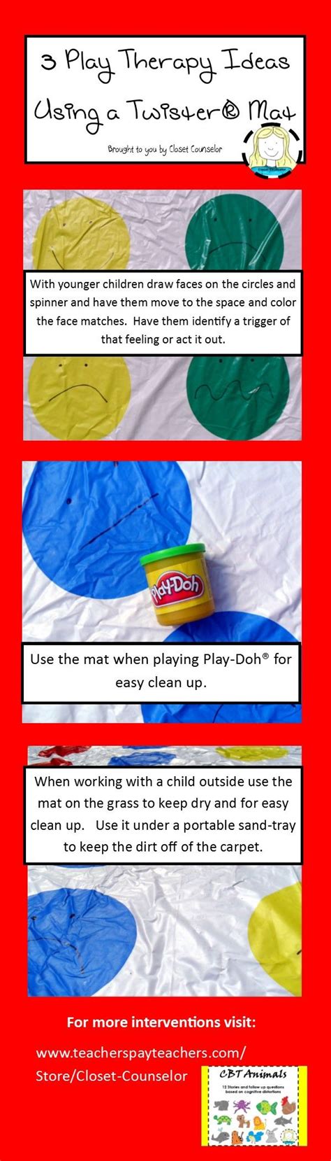 3 Ideas For Using A Twister Mat With Children Playtherapy