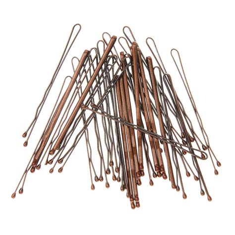 30 Pack Large Brunette Bobby Pins Claires