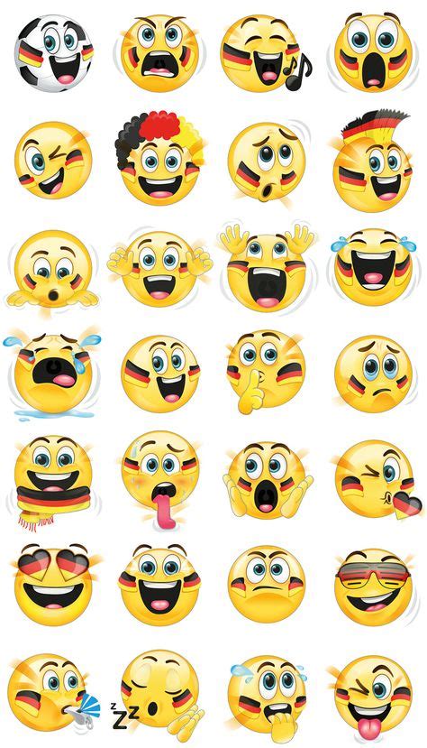 Der begriff emoticon setzt sich aus „emotion (deutsch: Pin auf Emoji symbols