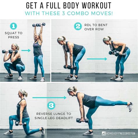 Total Body Workout With Three Combo Moves Today Were Bringing You A