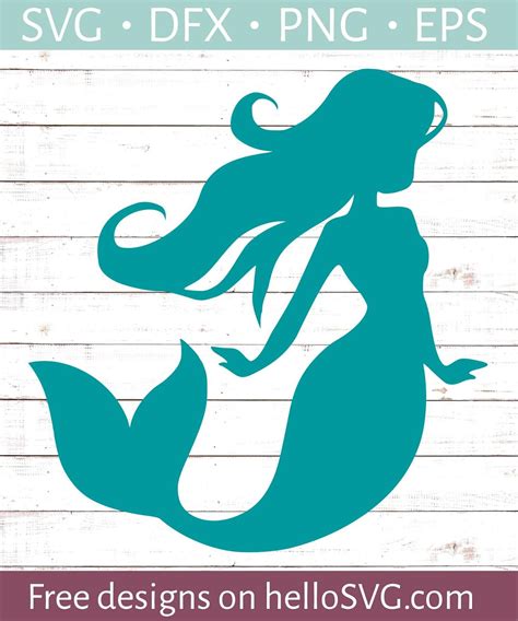Free Mermaid Svg For Cricut - SVG images Collections