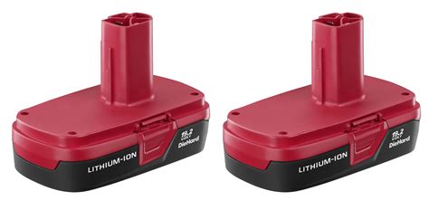 Craftsman C3 192 Volt Compact Lithium Ion Two Battery Packs