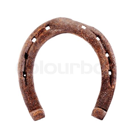 Old Horseshoe Stock Image Colourbox