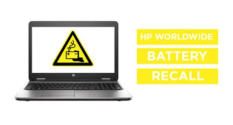 Hp Announces Worldwide Recall Of Select Laptop Batteries Due To Fire
