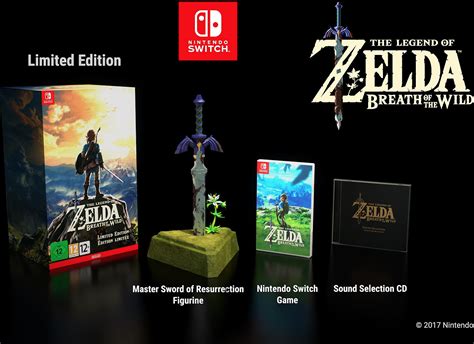 The Legend Of Zelda Breath Of The Wild Limited Edition 13990e