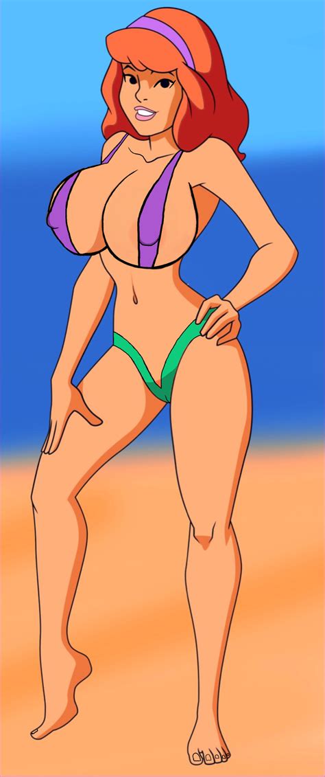Rule 34 Bikini Breasts Daphne Blake Edit Hanna Barbera Nipple Bulge