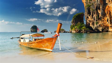 Pleasing And Beautiful Nature Wallpapers Travelization Railay Beach