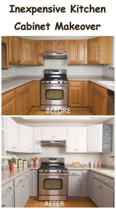 Modular cabinets come in upper and lower units. Inexpensive Kitchen Cabinet Makeover. - https://homedecor0.ml