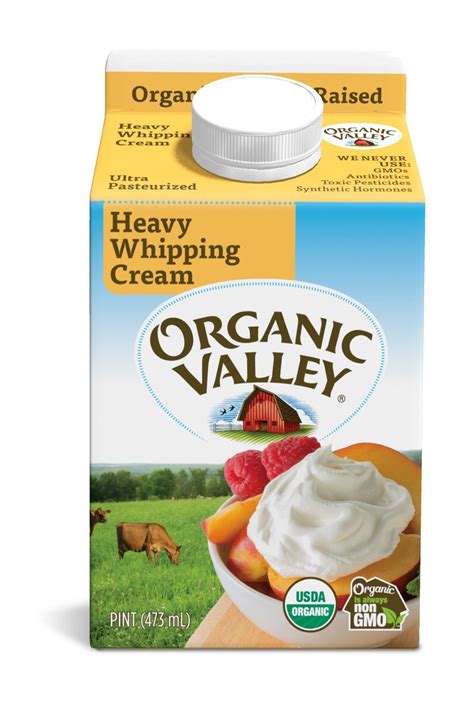 Log in to add to cart. Organic Valley, Organic Heavy Whipping Cream, Ultra ...
