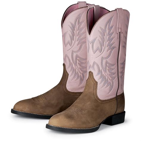 Womens Ariat® 11 Heritage Stockman Western Boots 109982 Cowboy