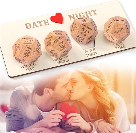 Amazon Com Juome Date Night Dice For Couples Date Night Ideas Couples